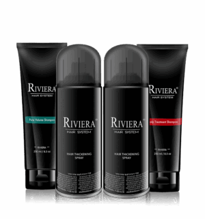 ערכת זוג ממלא שיער וערכת שמפו טיפולי לשיער דליל